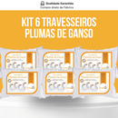 CloudPillow™ Travesseiro Premium Pluma de Ganso - Conforto de Hotel 5 Estrelas